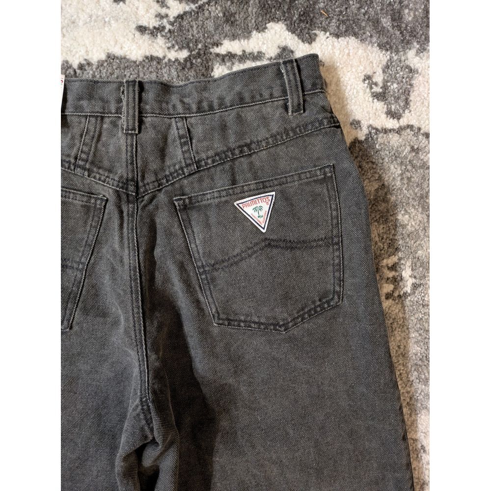 Vintage Palmettos High Rise Black Mom‎ Jeans Sz 7 Zip 80s 90s - Picture 4 of 10